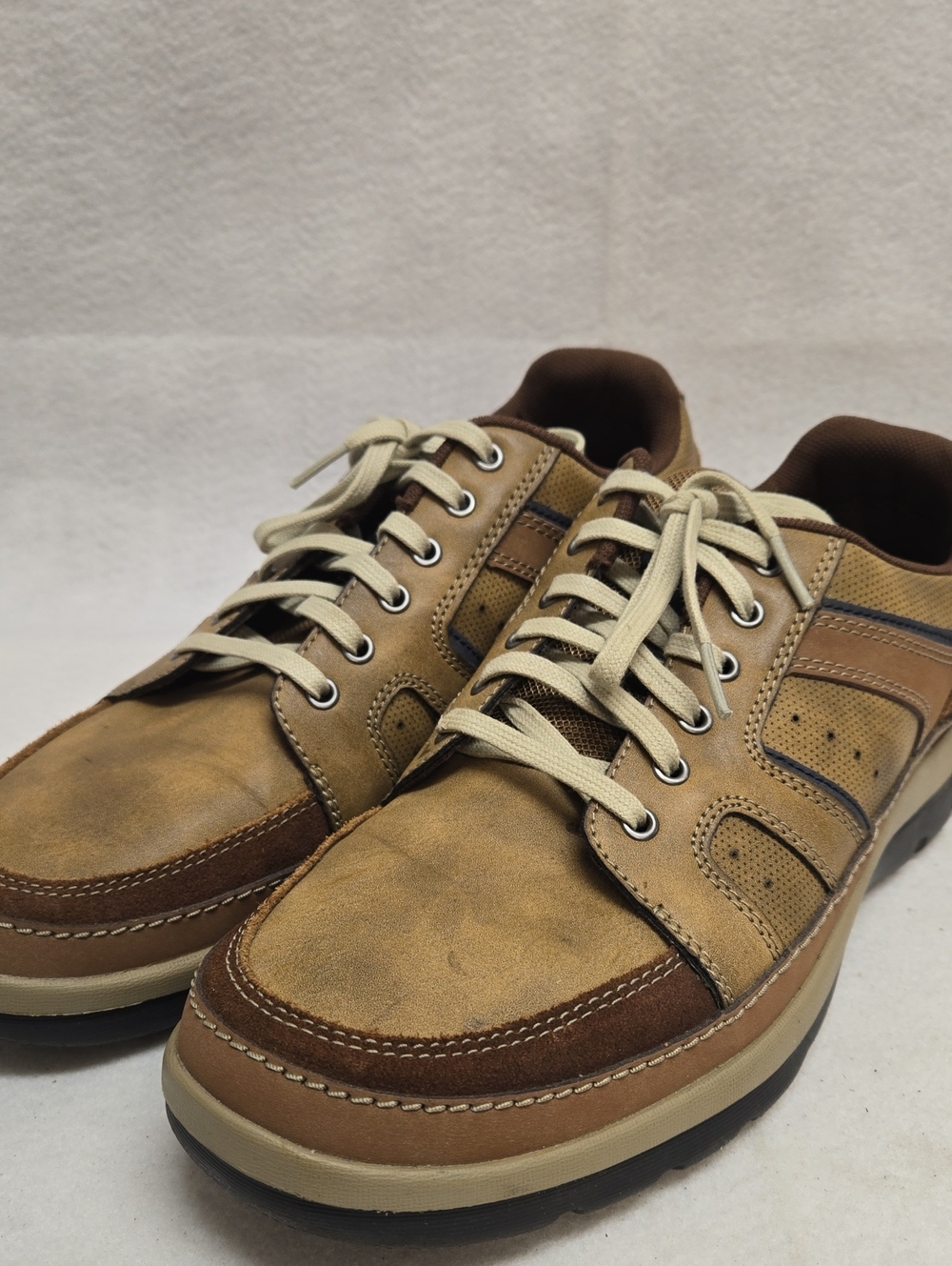 ROCKPORT Waterproof Hydro-Shield Oxford Premium Leather Men's Size 11